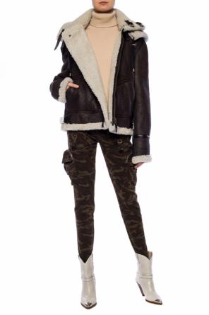 Fur trim coat, zdjęcie 2 Fur trim coat od Faith Connexion